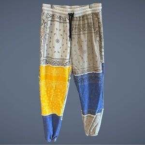 STANDARD ISSUE Special Collection Patchwork Sweatpants Joggers L‎